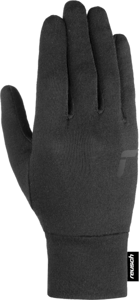 Reusch Merino Pro TOUCH-TEC  6205161 7700 black front